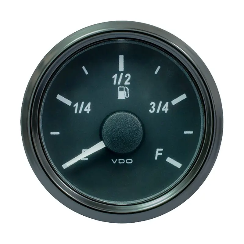 Vdo Singleviu 52Mm (2-1/16") Fuel Level Gauge - E/F Scale 240-33 Ohm [A2c3833130030] 1