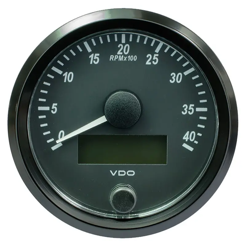 Vdo Singleviu 80Mm (3-1/8") Tachometer - 4,000 Rpm [A2c3832990030] 1