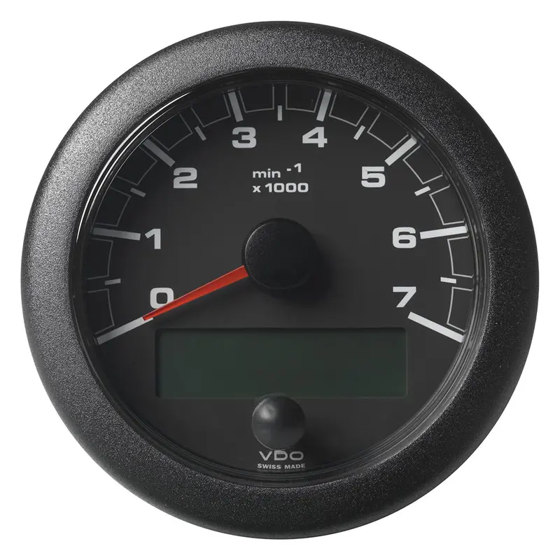 Veratron 3-3/8" (85Mm) Oceanlink Nmea 2000 Tachometer - 7000 Rpm - Black Dial  Bezel [A2c1065810001] 1