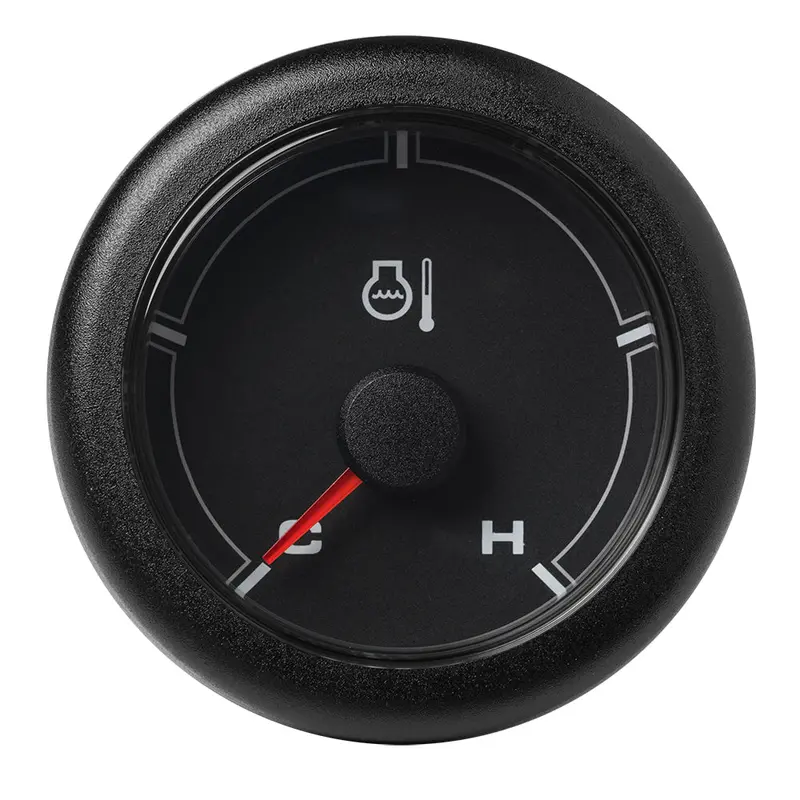 Veratron 52Mm (2-1/16") Oceanlink Coolant Temperature Gauge (250F) - Black Dial  Bezel [A2c1065980001] 1