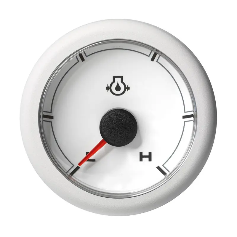 Veratron 52Mm (2-1/16") Oceanlink Engine Oil Pressure Gauge - Low/High (150 Psi) - White Dial  Bezel [A2c1066030001] 1