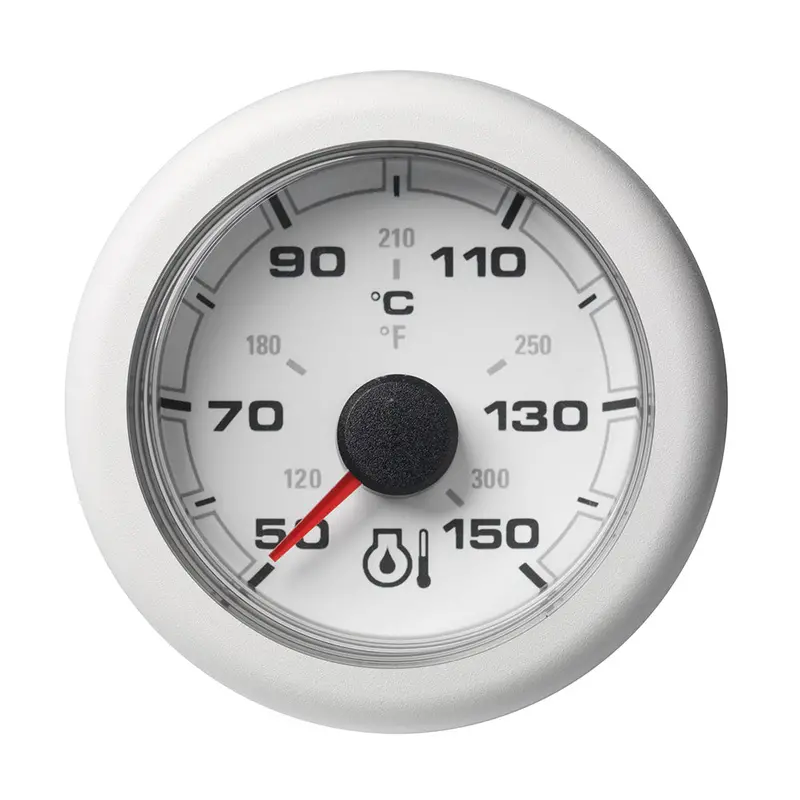 Veratron 52Mm (2-1/16") Oceanlink Engine Oil Temperature 150C/300F - White Dial  Bezel [A2c1065860001] 1