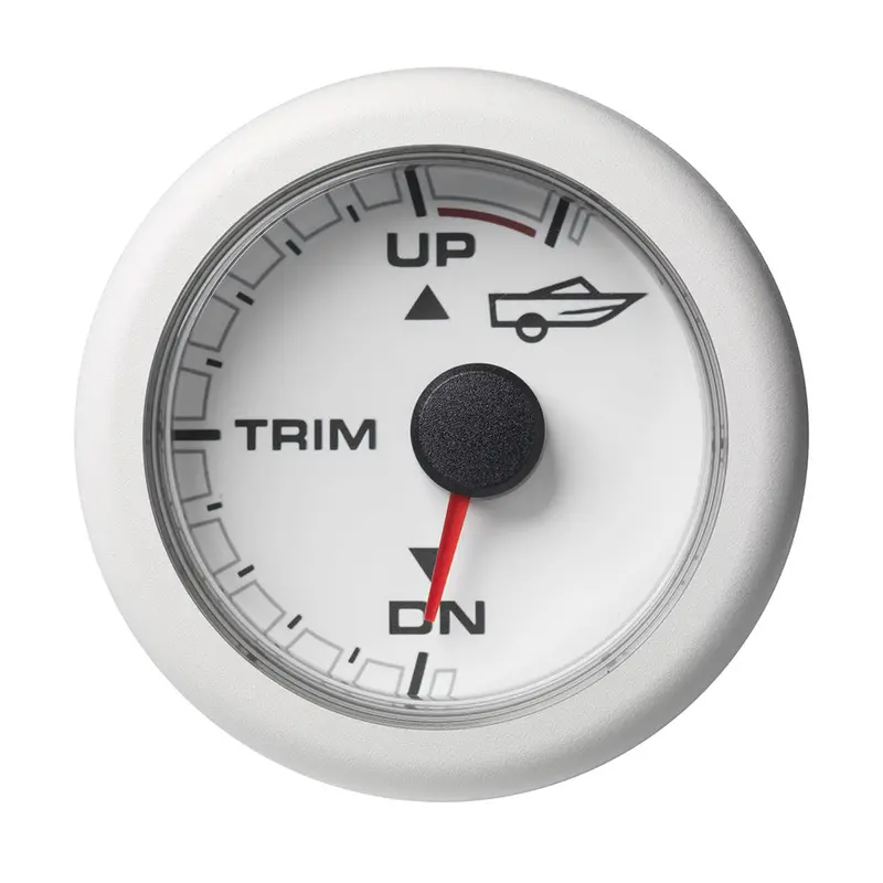 Veratron 52Mm (2-1/16") Oceanlink Engine Trim - Up/Down - White Dial  Bezel [A2c1065840001] 1