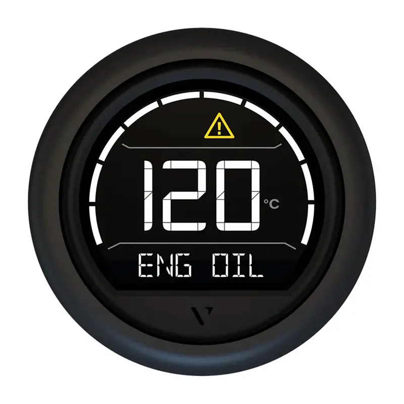 Veratron Vl Digital 52 W/Round Black Bezel [B00205702] 1