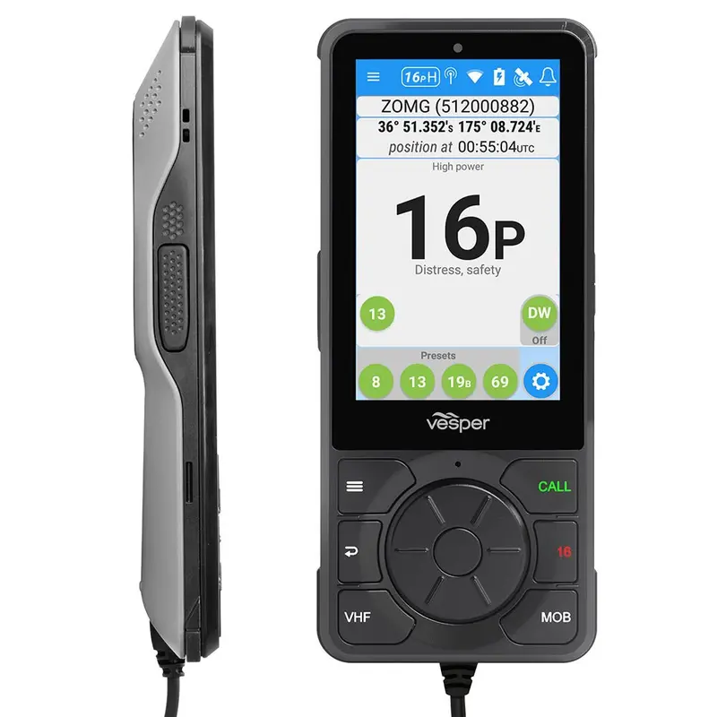 Vesper Cortex H1 Tethered Handset W/Non-Powered Cradle [010-02816-00] 1