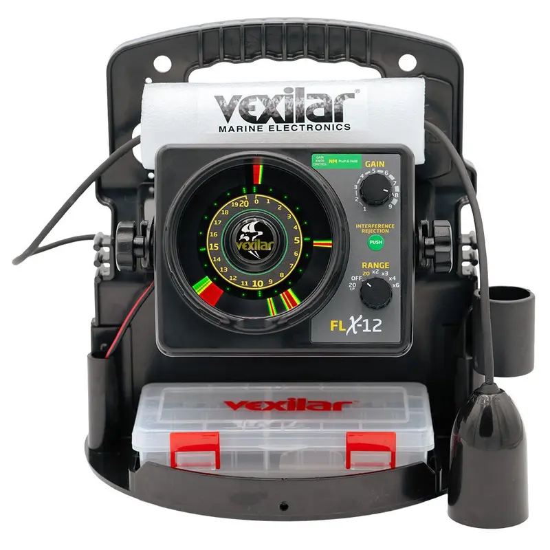 Vexilar Flx-12 Pro Pack Ii Fishing System W/12 Degree Ice Ducer [Ppx1212] 1