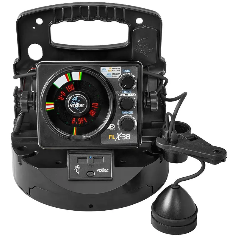 Vexilar Flx-38 Bb Pro Pack Elite W/Broad Band Ice Ducer  Vexilar Lithium Battery [Ppel38bb] 1