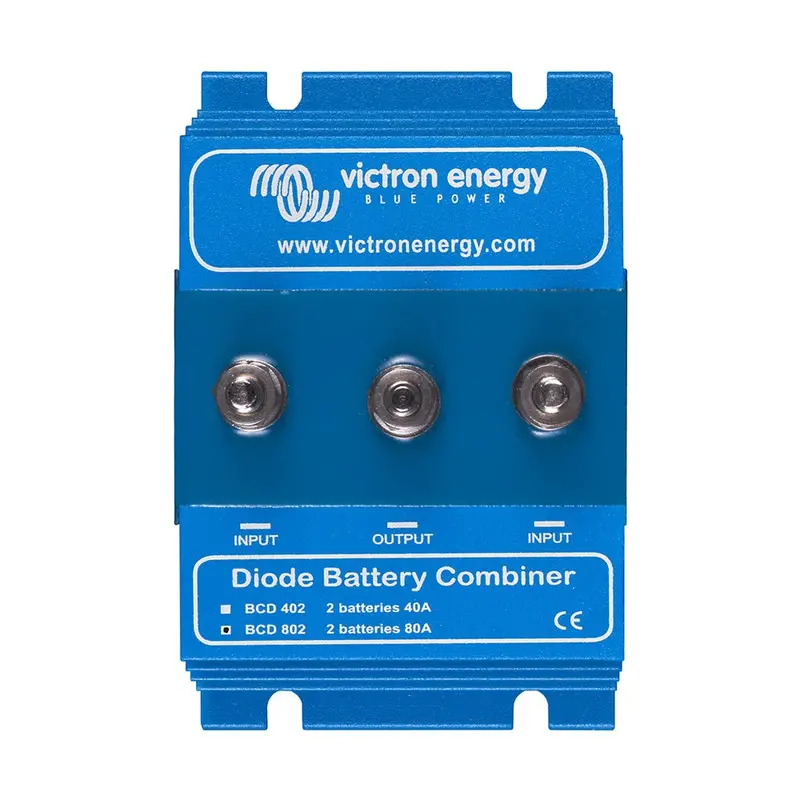 Victron Argo Diode Battery Combiner - 80Amp - 2 Batteries [Bcd000802000] 1