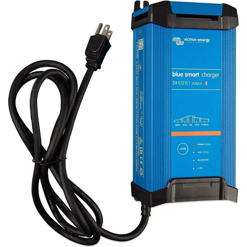 Victron Blue Smart Ip22 24Vdc 12A 1 Bank 120V Charger - Dry Mount [Bpc241245102] 1