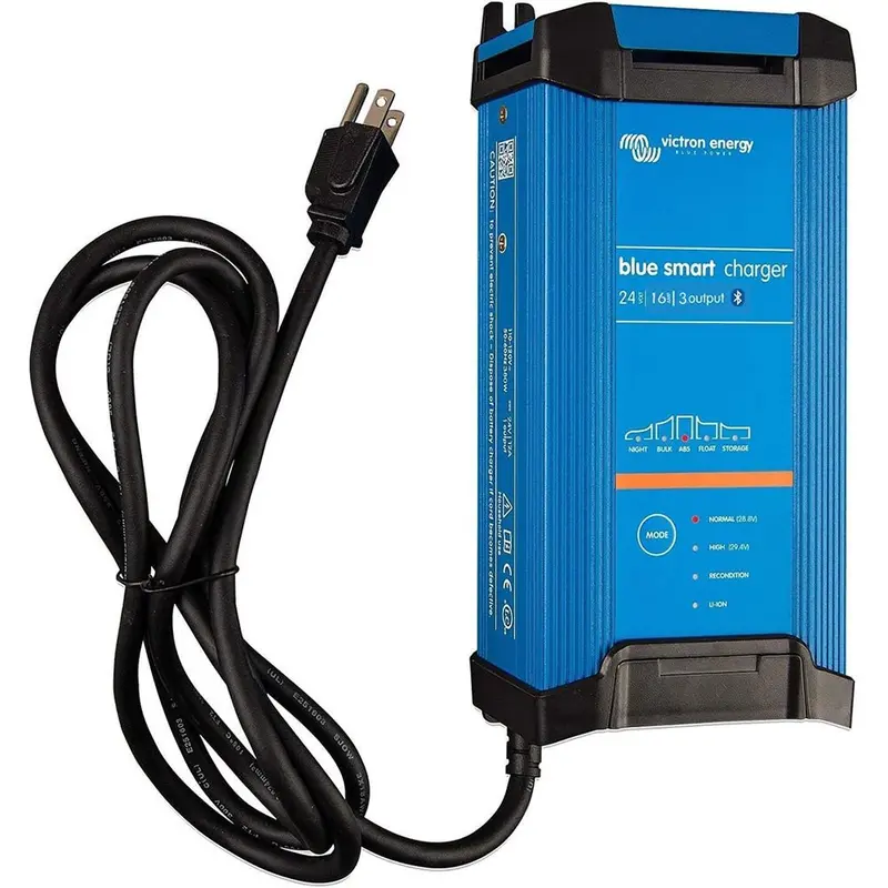 Victron Blue Smart Ip22 24Vdc 16A 3 Bank 120V Charger - Dry Mount [Bpc241648102] 1