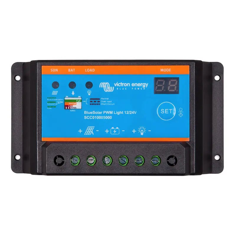 Victron Bluesolar Pwm-Light Charge Controller - 12/24V - 20Amp [Scc010020020] 1
