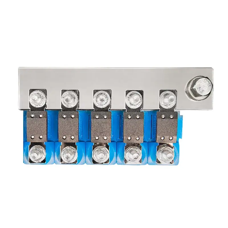 Victron Busbar To Connect 5 Mega Fuse Holders - Busbar Only Fuse Holders Sold Separately [Cip100400060] 1