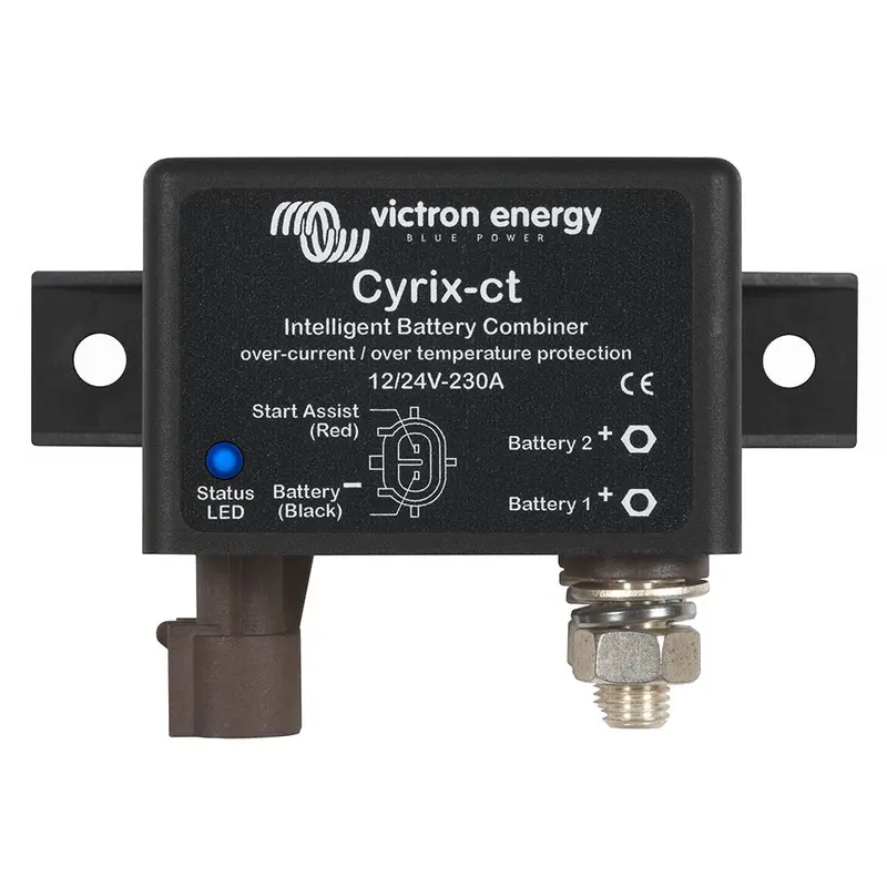 Victron Combiner 12/24V-230A Cyrix-Ct Intelligent Combiner Microprocessor Controlled [Cyr010230010] 1