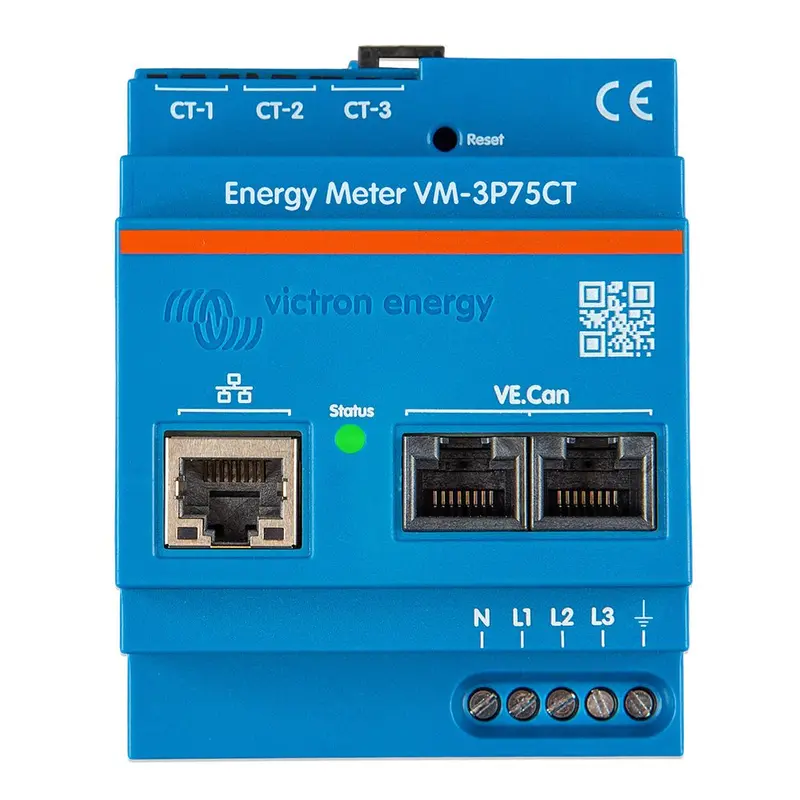 Victron Energy Meter Vm-3P75ct Single + 3-Phase [Rel200300100] 1