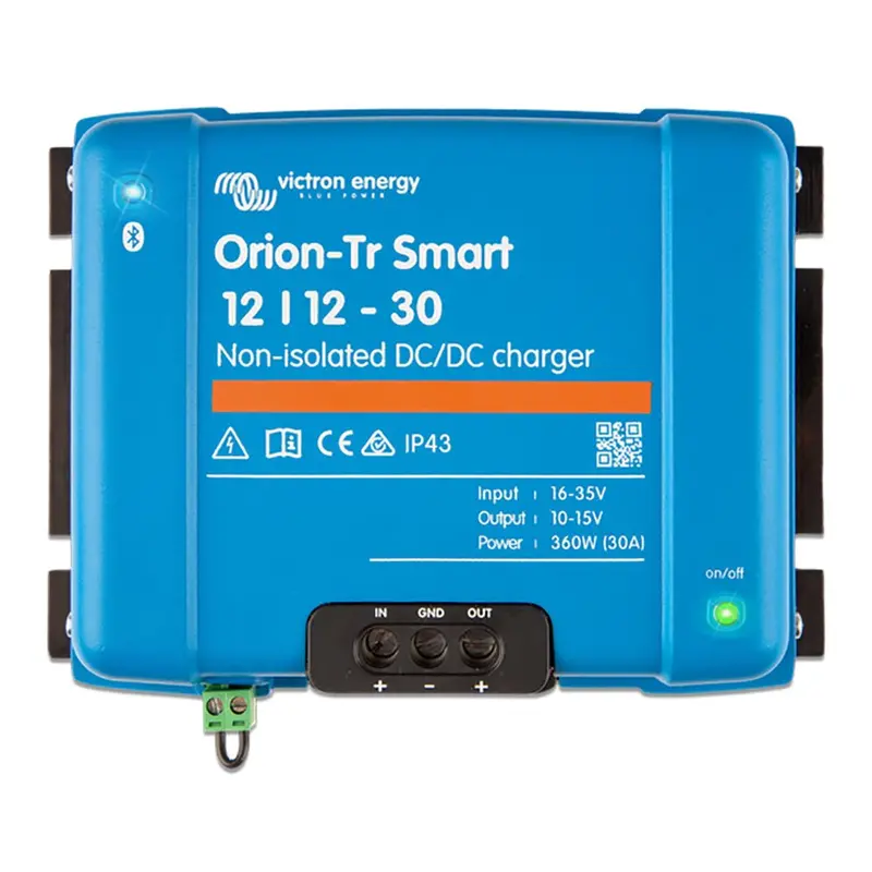 Victron Energy Orion-Tr Smart 12/12-30 30A (360W) Non-Isolated Dc-Dc Charger Or Power Supply [Ori121236140] 1
