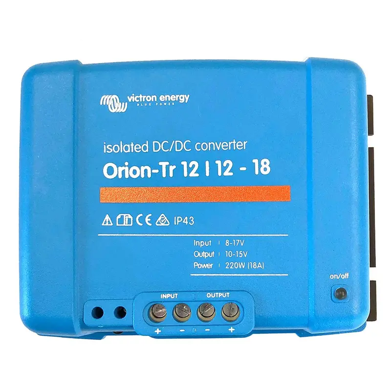 Victron Orion-Tr Dc-Dc Converter - 12 Vdc To 12 Vdc - 18Amp Isolated [Ori121222110] 1