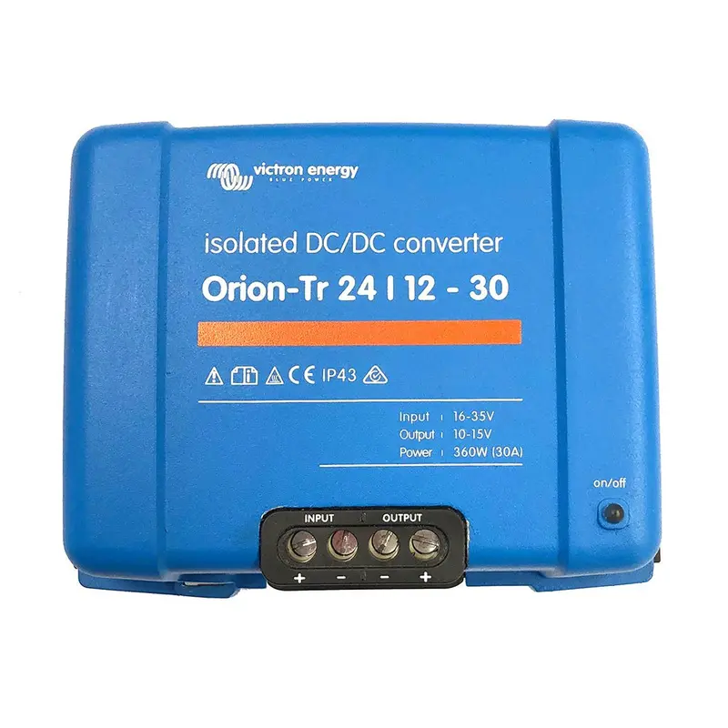 Victron Orion-Tr Dc-Dc Converter - 24 Vdc To 12 Vdc - 30Amp Isolated [Ori241240110] 1