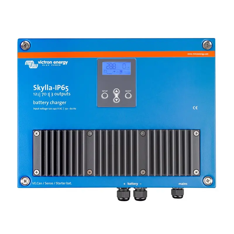 Victron Skylla-Ip65 12/70 3-Bank 120-240Vac Battery Charger [Sky012070100] 1