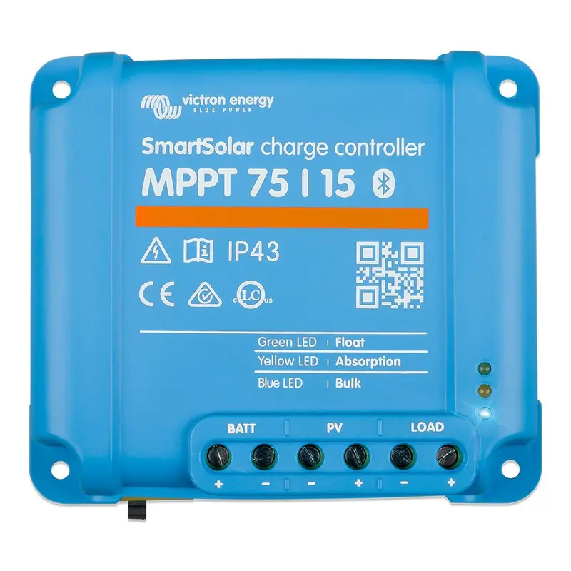 Victron Smartsolar Mppt Solar Charge Controller - 75V - 15Amp - Ul Approved [Scc075015060r] 1