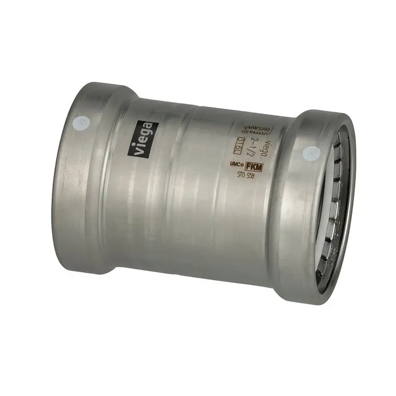 Viega Megapress 316 Fkm 2-1/2" Slip Coupling W/O Stop [98360] 1
