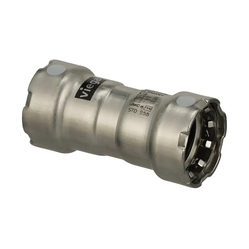 Viega Megapress 316 Fkm 3/4" Coupling W/Stop [91105] 1