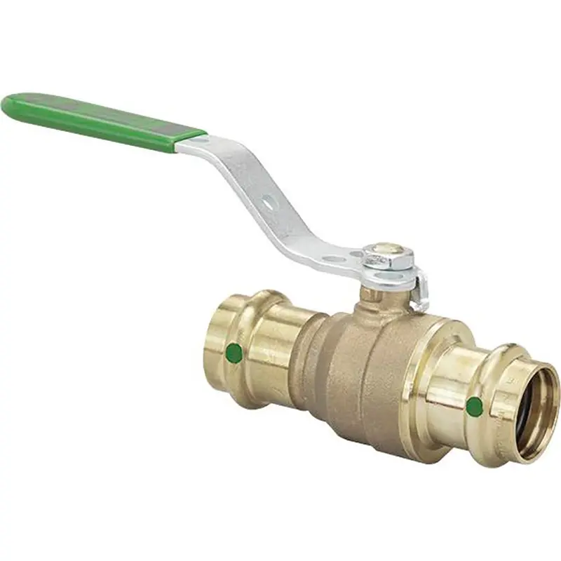 Viega Propress 1-1/2" Zero Lead Bronze Ball Valve W/Stainless Stem - Double Press Connection [79943] 1
