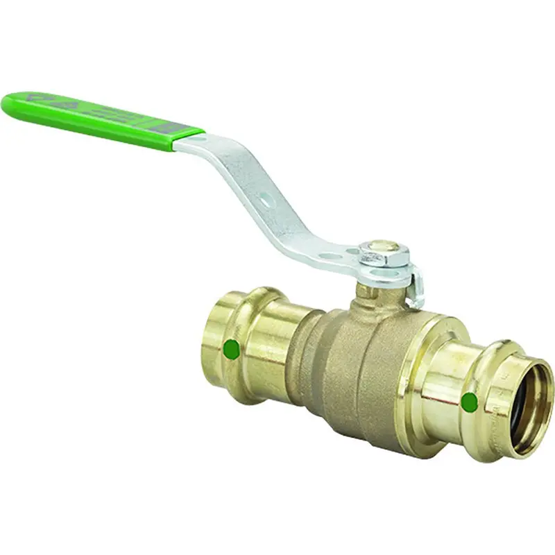Viega Propress 1" Zero Lead Bronze Ball Valve W/Stainless Stem - Double Press Connection - Smart Connect Technology [79933] 1