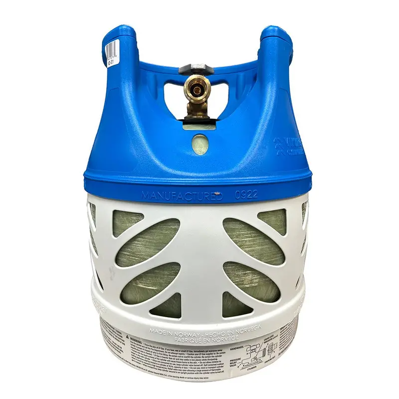 Viking Cylinders 11Lb Vertical Fiberglass Composite Lpg Cylinder W/Type 1 Valve - Opd, Dot, Tc Approved [1420-0011] 1