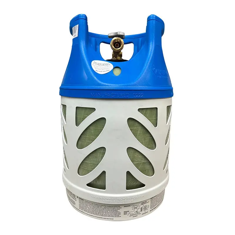 Viking Cylinders 17Lb Vertical Fiberglass Composite Lpg Cylinder W/Type 1 Valve - Opd, Dot, Tc Approved [1420-0017] 1
