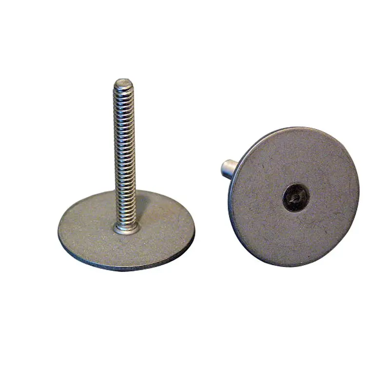 Weld Mount .75" Tall Stainless Stud W/#10 X 24 Threads - Qty. 10 [102412] 1