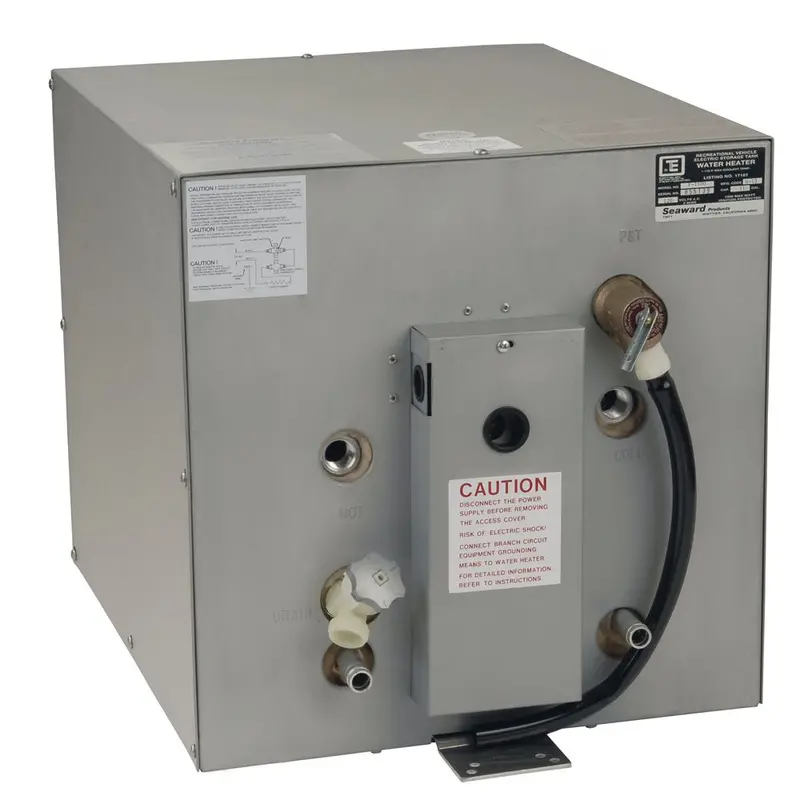 Whale Seaward 11 Gallon Hot Water Heater W/Front Heat Exchanger - Galvanized Steel - 120V - 1500W [F1100] 1