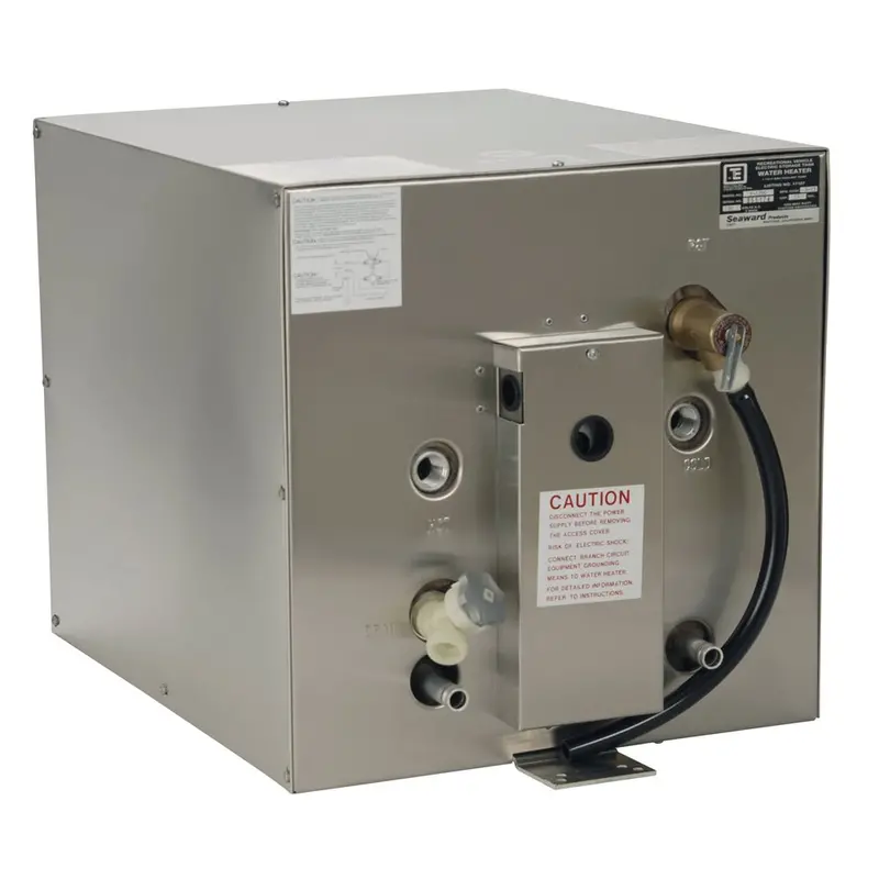 Whale Seaward 11 Gallon Hot Water Heater W/Front Heat Exchanger - Stainless Steel - 120V - 1500W [F1200] 1