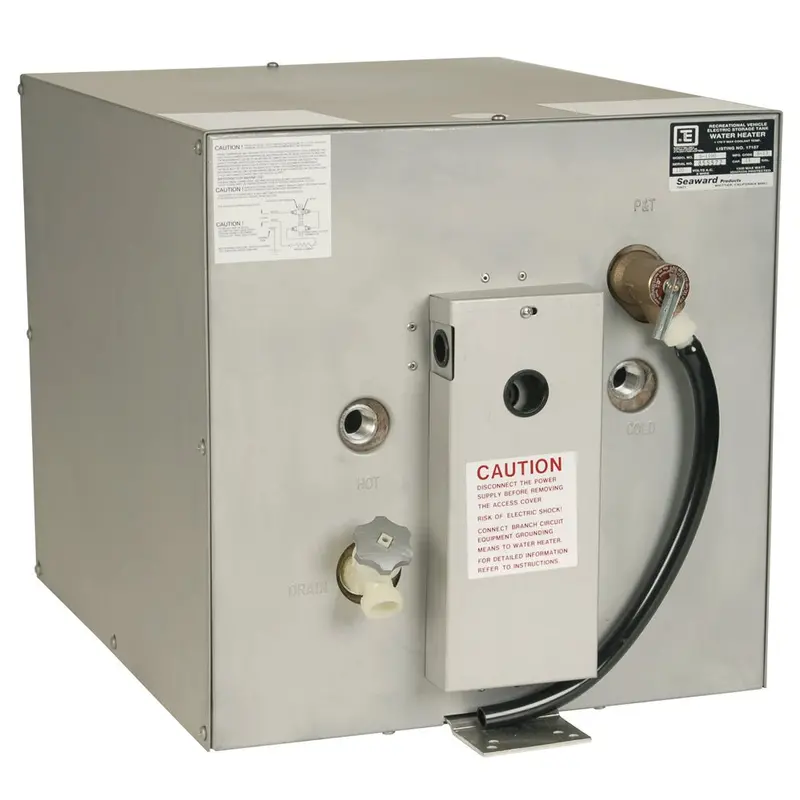 Whale Seaward 11 Gallon Hot Water Heater W/Rear Heat Exchanger - Galvanized Steel - 120V - 1500W [S1100] 1