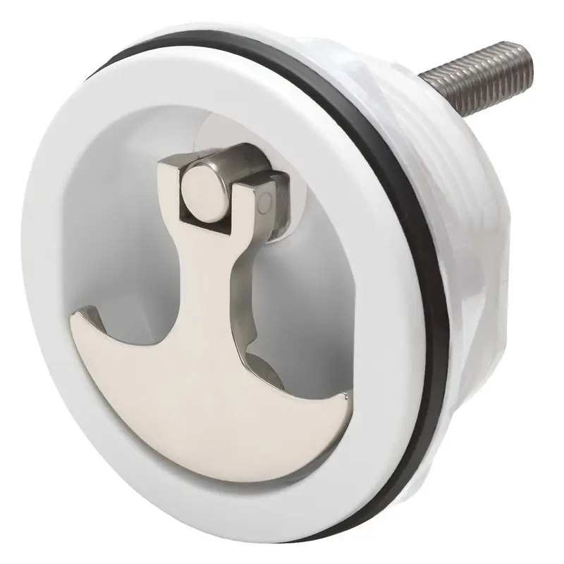 Whitecap Compression Handle - Nylon White/Stainless Steel - Non-Locking [6230Wc] 1
