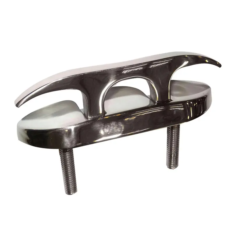Whitecap Folding Cleat - Stainless Steel Studded - 4-1/2" [6844C] 1
