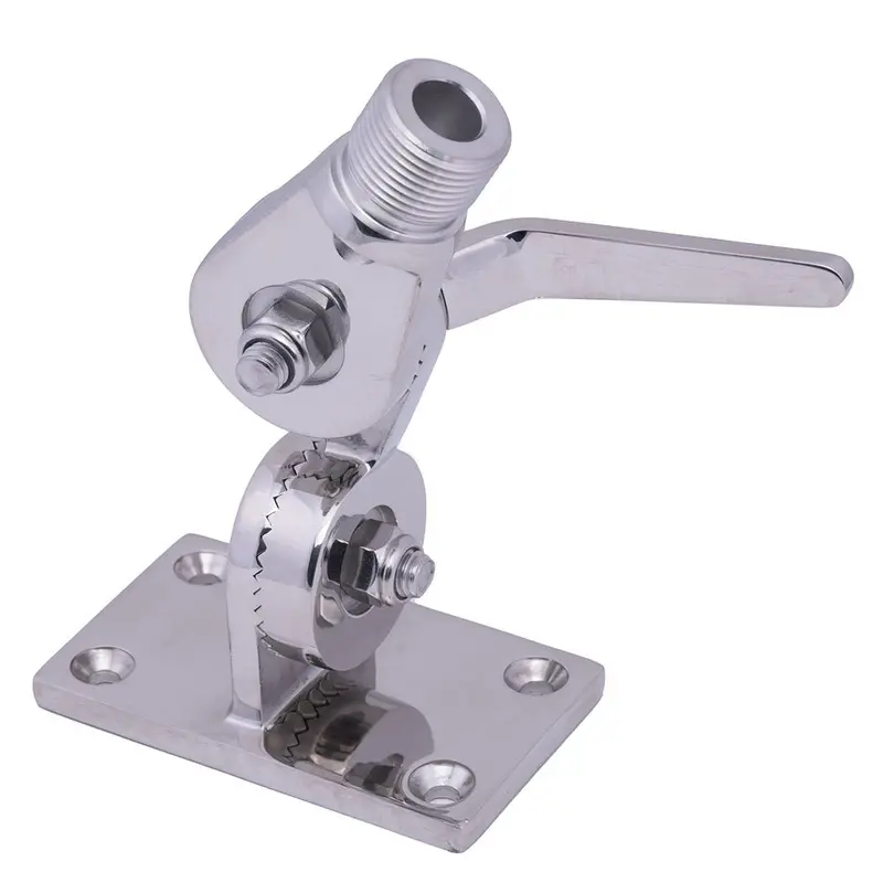 Whitecap Heavy-Duty Ratchet Antenna Mount - 316 Stainless Steel [S-1802Bc] 1