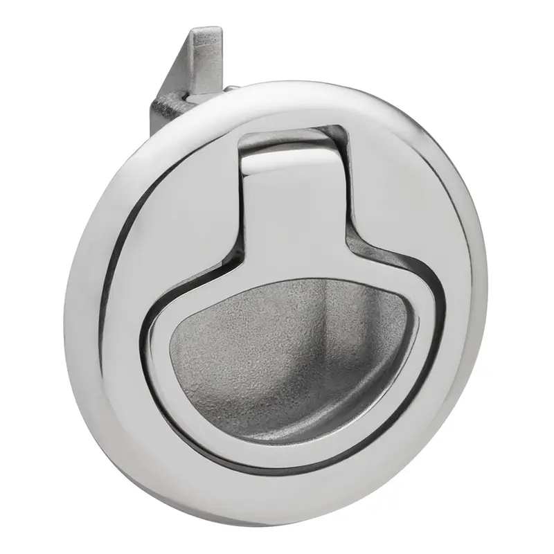 Whitecap Slam Latch Stainless Steel Non-Locking Ring Pull [6135C] 1