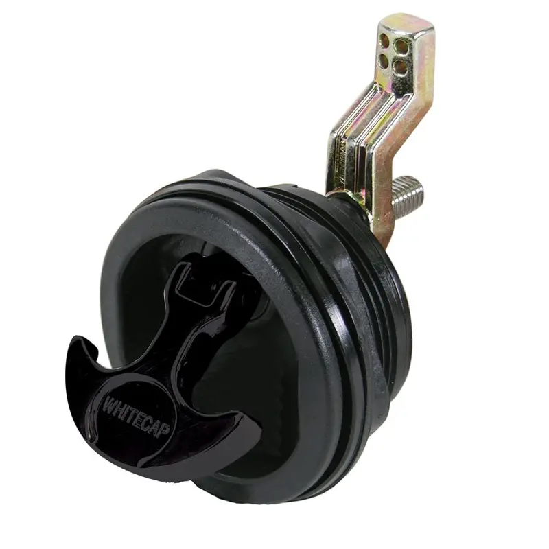 Whitecap T-Handle Latch - Nylon Black/Black - Non-Locking [3230Bc] 1