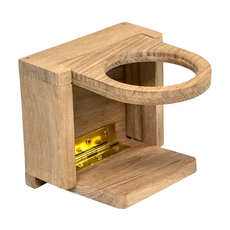 Whitecap Teak Folding Drink Holder [62601] 1