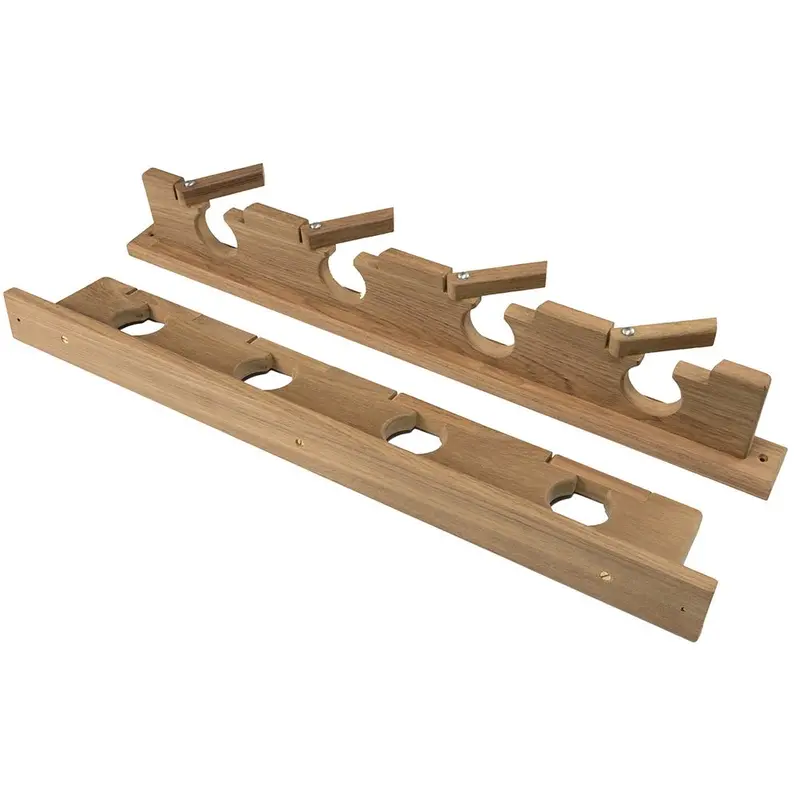 Whitecap Teak Lock-In Four-Rod Storage Rack [60620] 1