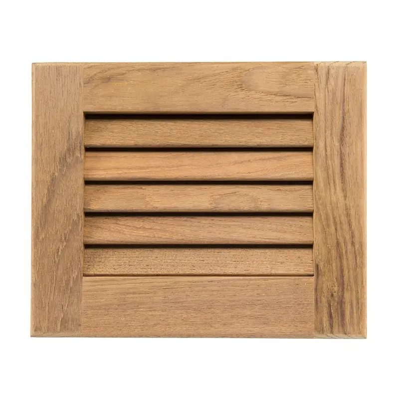 Whitecap Teak Louvered Insert - 7-1/2" X 9-1/8" X 3/4" [60712] 1