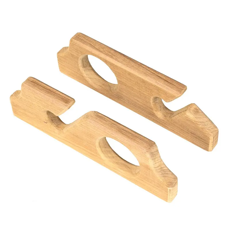 Whitecap Teak Two-Rod Storage Rack - Pair [60610] 1