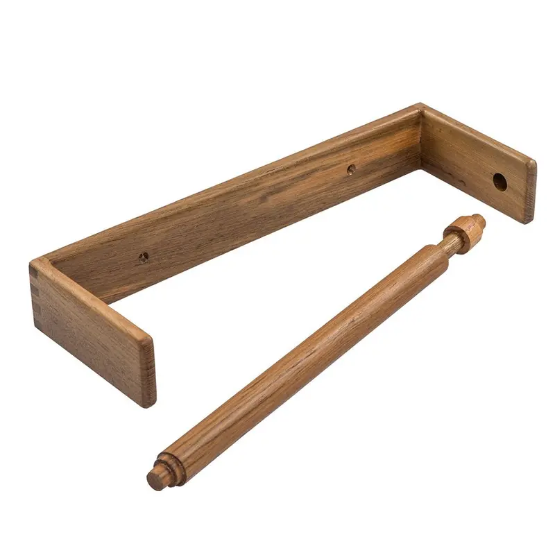 Whitecap Teak Wall-Mount Paper Towel Holder [62442] 1