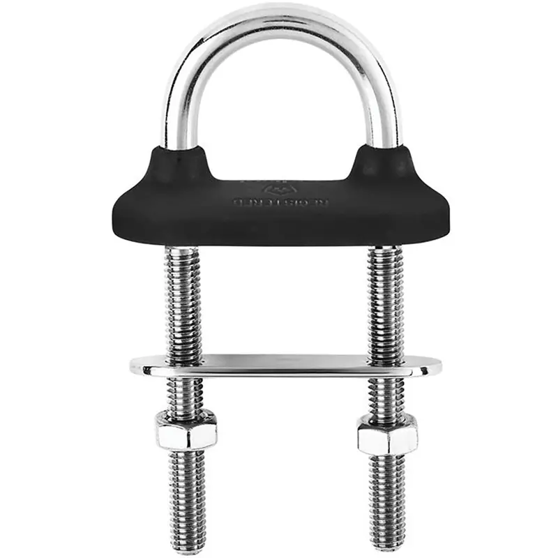 Wichard Black Watertight U-Bolt - 10Mm Diameter - 25/64" - 90Mm Length - 3-35/64" [65351W] 1