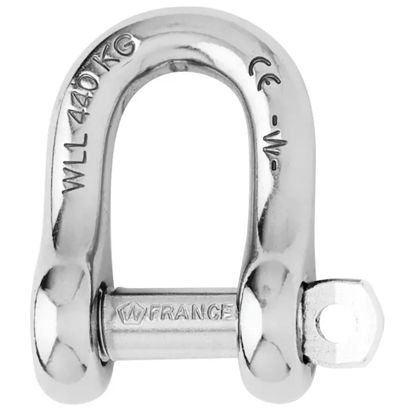 Wichard Captive Pin D Shackle - Diameter 5Mm - 3/16" [1402W] 1
