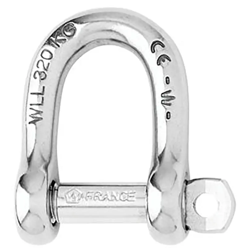 Wichard Not Self-Locking D Shackle - 14Mm Diameter - 9/16" [1207W] 1