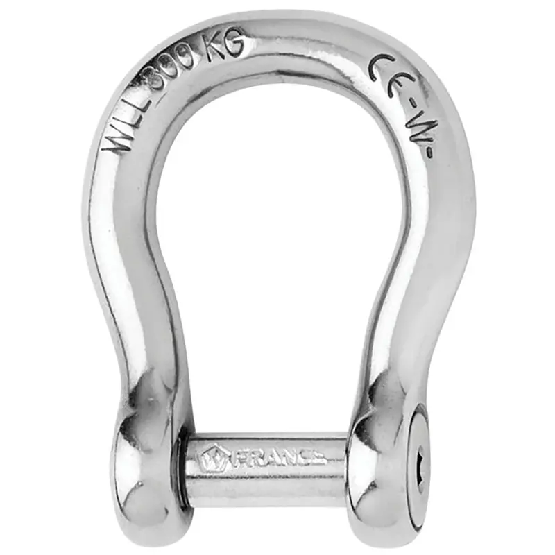 Wichard Self-Locking Allen Head Pin Bow Shackle - 6Mm Diameter - 1/4" [1343W] 1