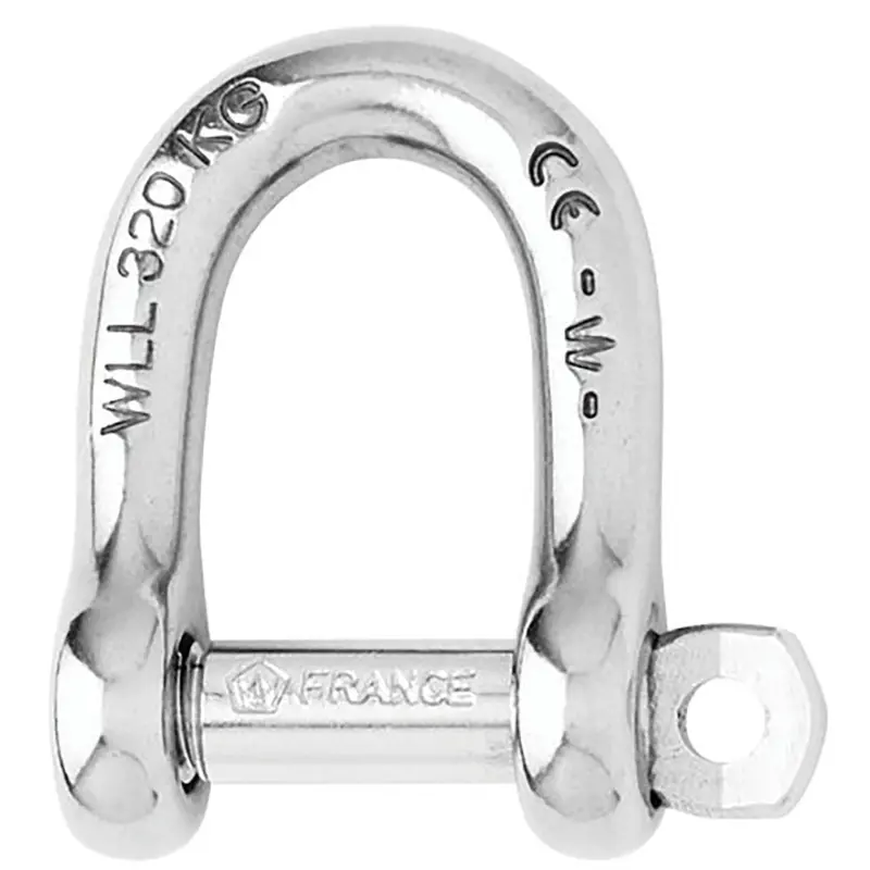 Wichard Self-Locking D Shackle - 12Mm Diameter - 15/32" [1206W] 1