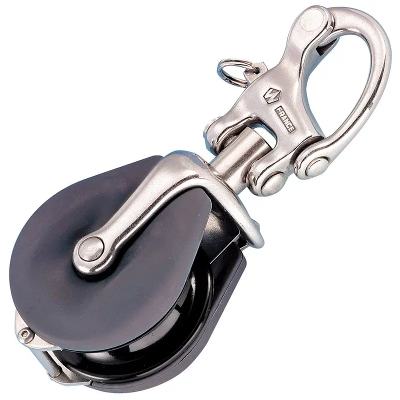 Wichard Snatch Block W/Snap Shackle - Max Rope Size 18Mm (23/32") [35500W] 1