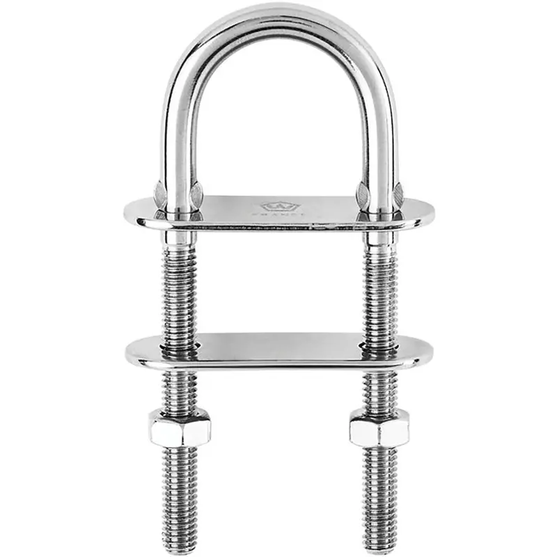 Wichard U-Bolt Pad Eye - 6Mm Diameter - 15/64" - 90Mm Length - 3-35/64" [6523W] 1